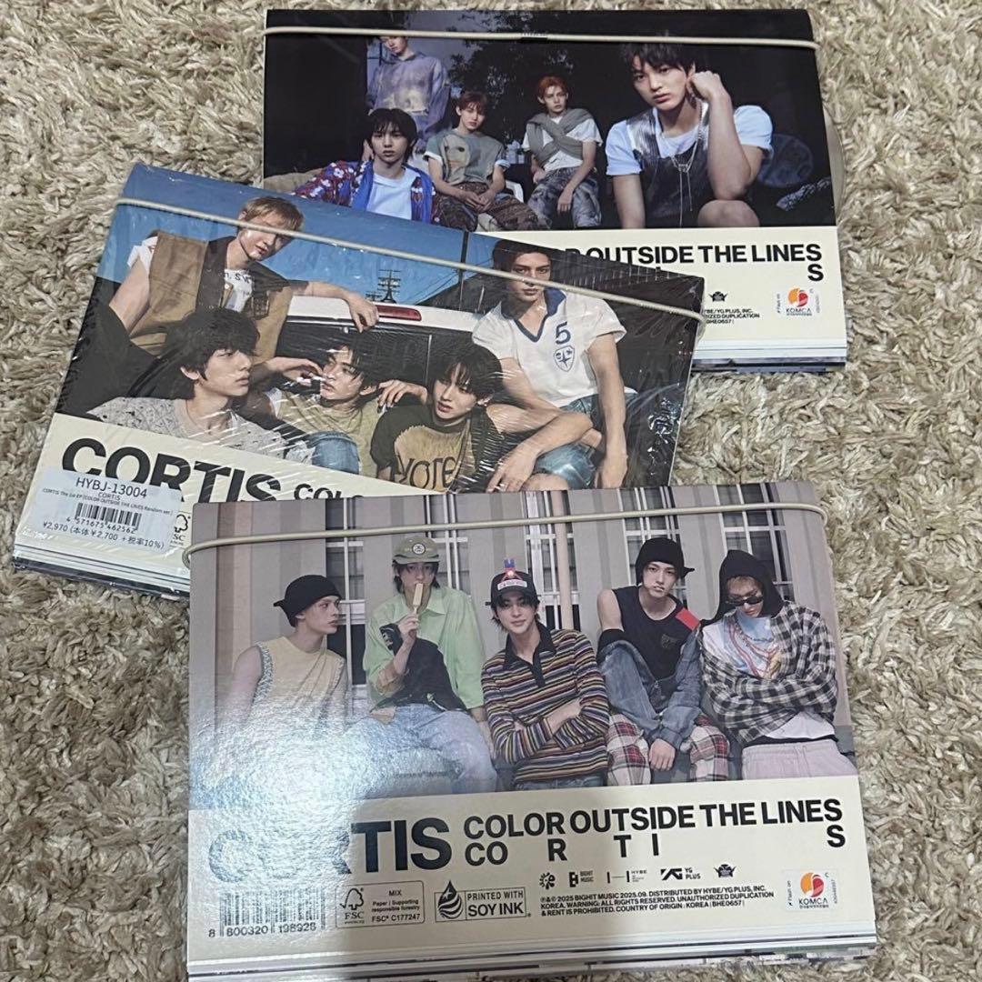 新品未開トレカ付き】 CORTIS コルティス アルバム 3形態セット CD