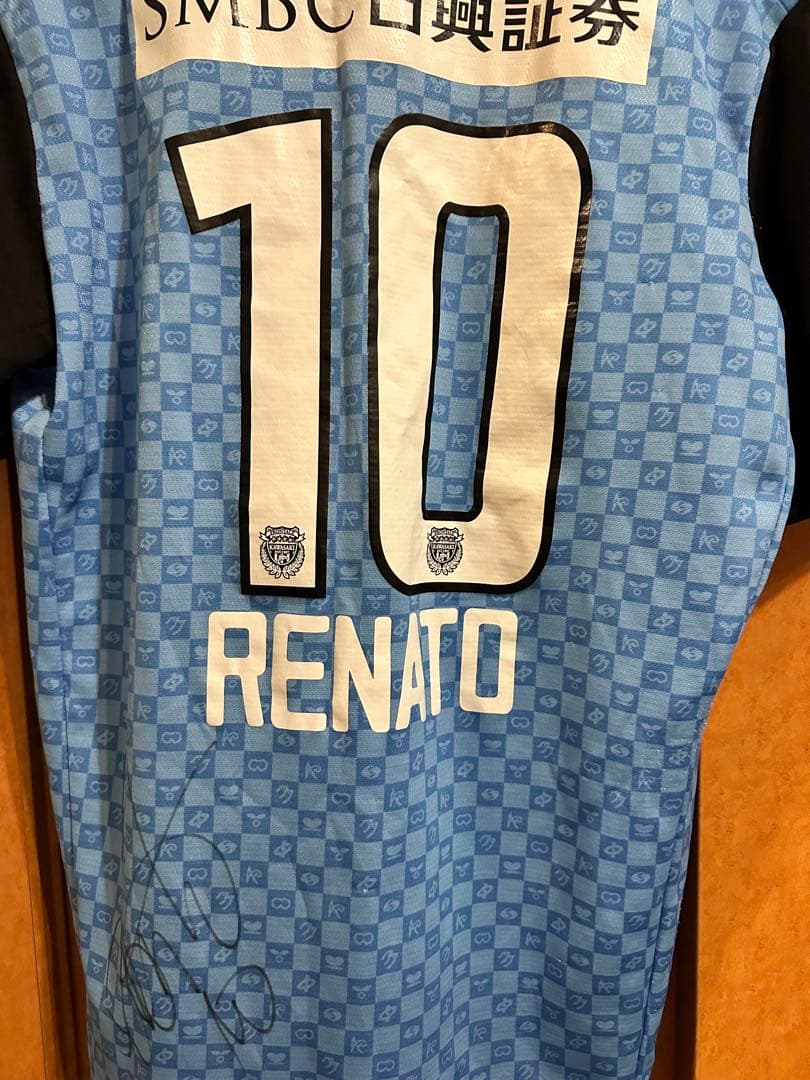 川崎フロンターレ　レナト選手ユニフォーム 川崎フロンターレ レナト選手ユニフォーム - メルカリ