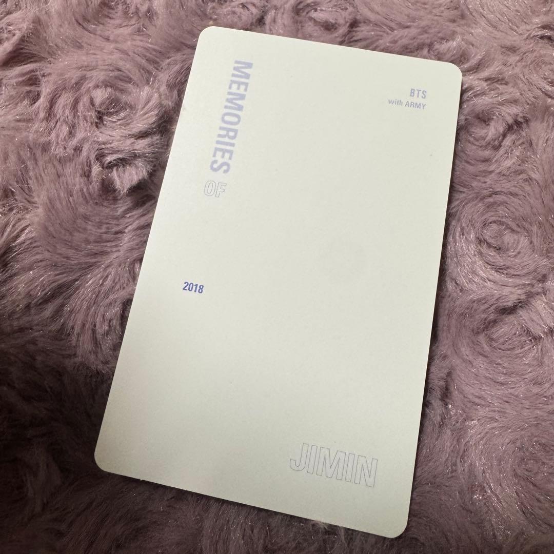 公式】ジミン Memories of 2018 DVD トレカ - メルカリ
