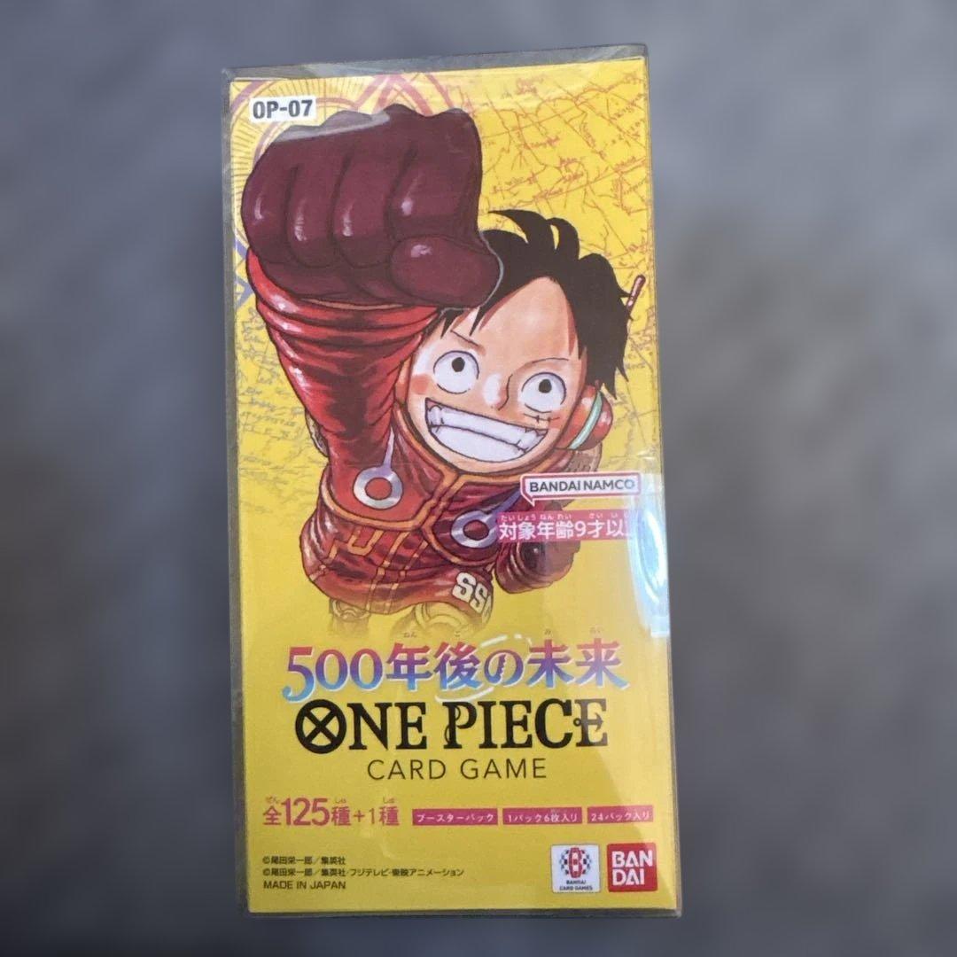 500年後の未来 1BOX 未開封テープ付き ワンピースカードゲーム - メルカリ