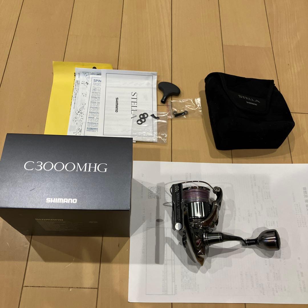 SHIMANO C3000MHG スピニングリール　22ステラ シマノ スピニングリール 22ステラ C3000SDH: リール｜釣具の通販なら