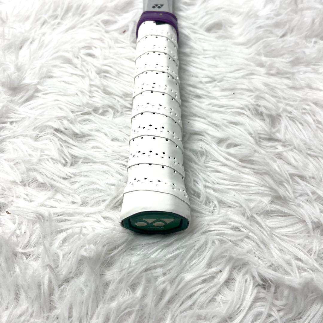 良品】ヨネックス ナノフォース8v REV SL2 ソフトテニス 前衛用 白