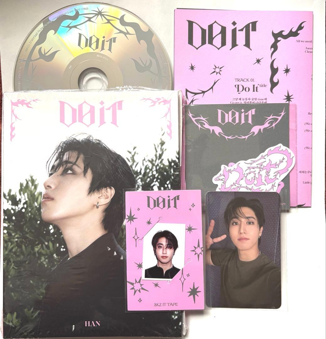 straykids do it HAN盤 封入＆ソウルコントレカ付 ハン スキズ - メルカリ