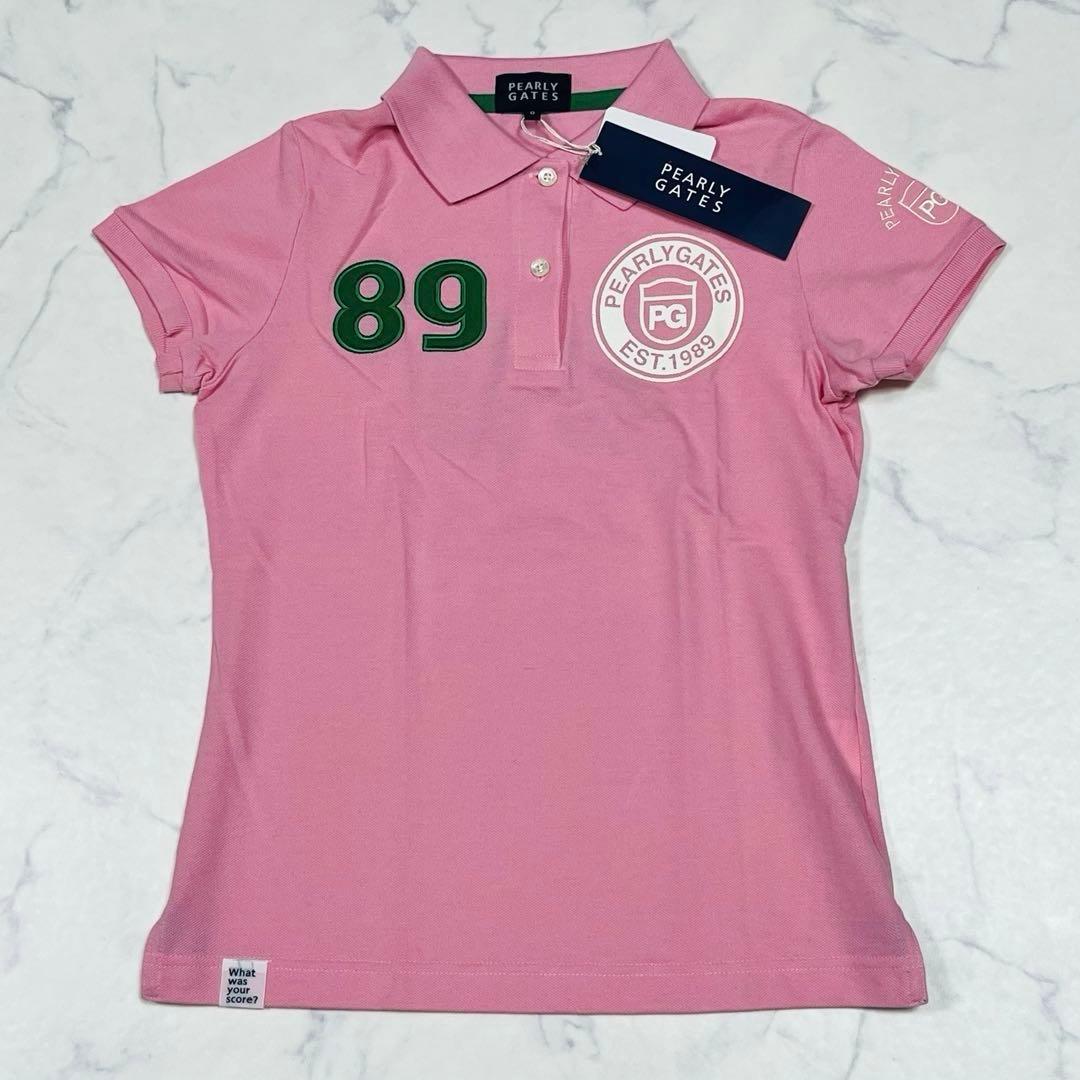 未使用✨PEARLY GATES パーリーゲイツ ポロシャツ ピンク サイズ0