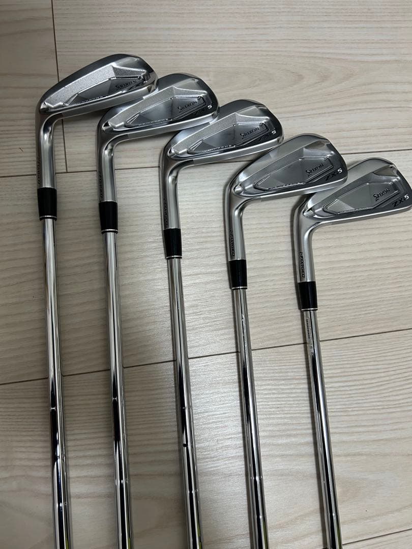 スリクソン　zxi5アイアン　レフティ　5本セット ZX（スリクソン） SRIXON ZXi5 アイアン5本セット(6I-PW) 右用 2024年