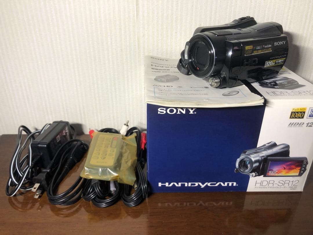SONY HDR-SR12 ビデオカメラ 周辺機器セット　中古品 Amazon.co.jp: SONY デジタルハイビジョンビデオカメラ Handycam