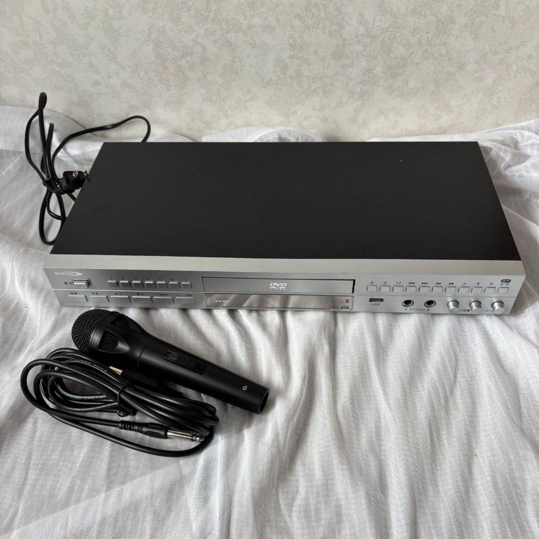 Bearmax KV-051 DVDプレーヤー簡単カラオケセット マイク付き - メルカリ