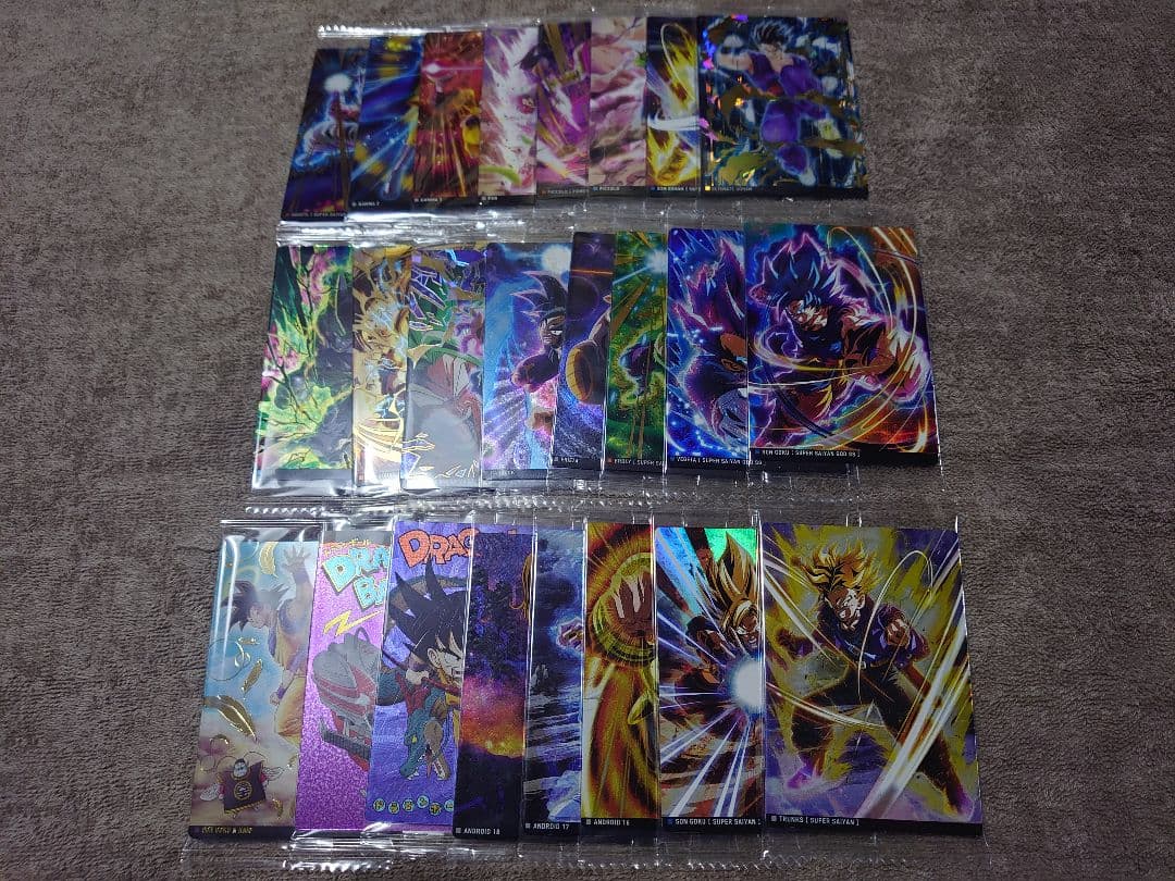 ドラゴンボール　イタジャガ　vol1 24種類　コンプリートセット 2022年 イタジャガ ドラゴンボール Vol.1 カード 全24種コンプセット