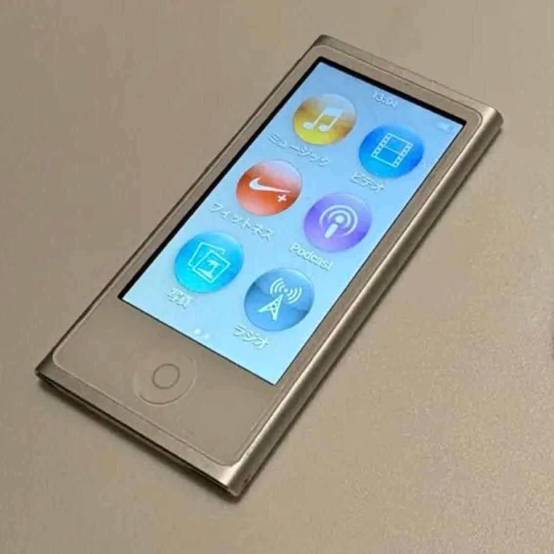 Apple ipod nano 第7世代 銀 シルバー - メルカリ