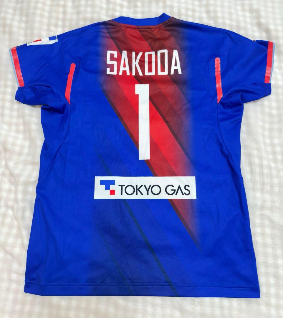 F.C.TOKYO バレーボール ユニフォーム 迫田郭志　FC東京 Vリーグ　M