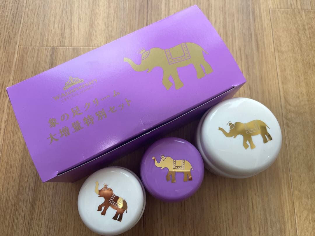 ☆新品☆象の足クリーム 大特別セット3点 - メルカリ