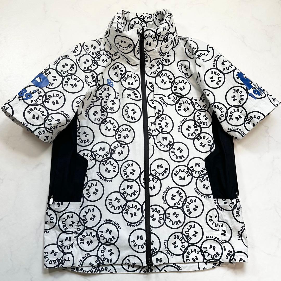 4WAY 近年モデル◎パーリーゲイツ ナイロンブルゾン フリースセット