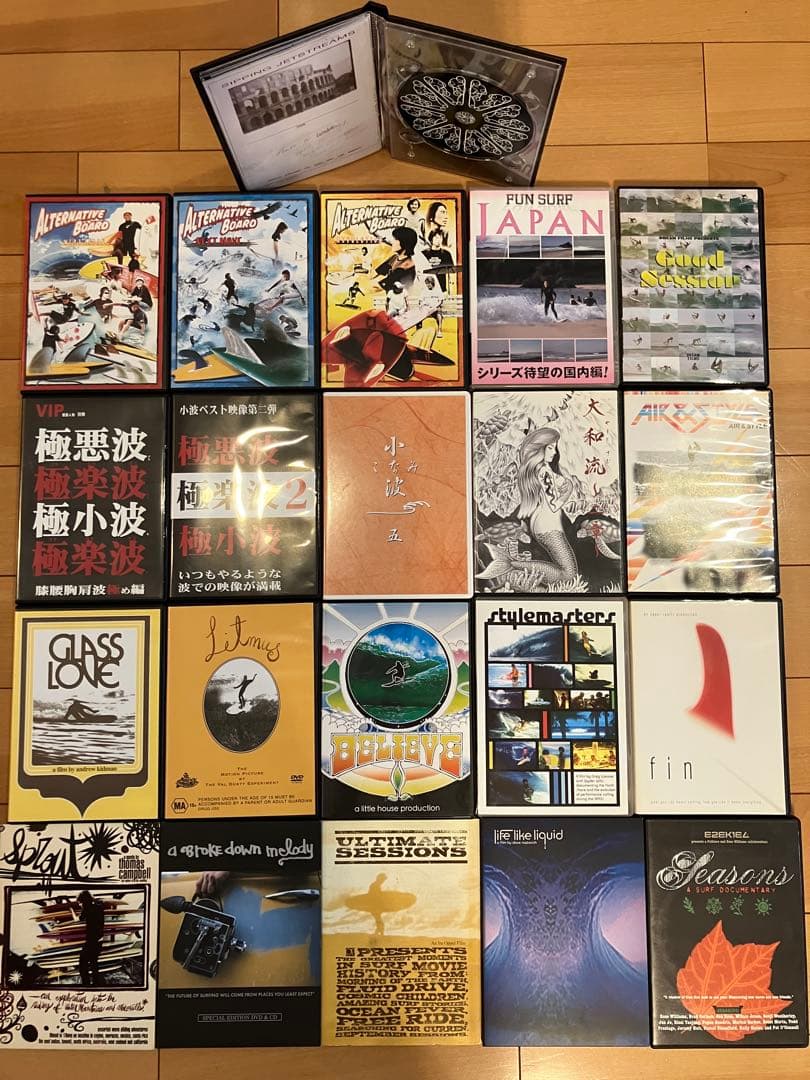 サーフィン DVD 21枚セット コレクション 波乗り 廃盤 - メルカリ