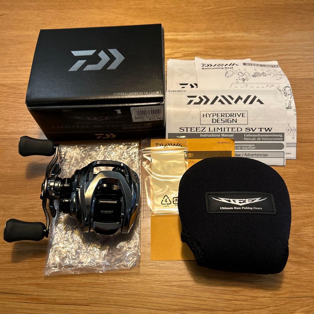 21 STEEZ LIMTED SV TW 1000L 左巻き ダイワ(Daiwa) STEEZ(スティーズ) LTD SV TW 1000HL 左巻き 00630204