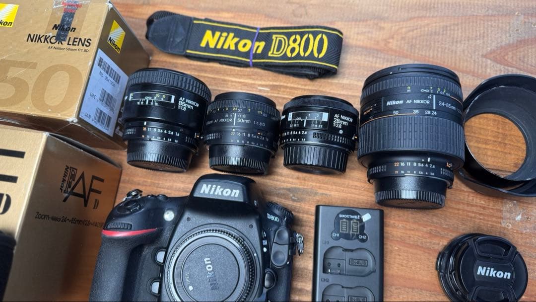 シャッター回数16155回 Nikon D800＋レンズ4本セット - メルカリ