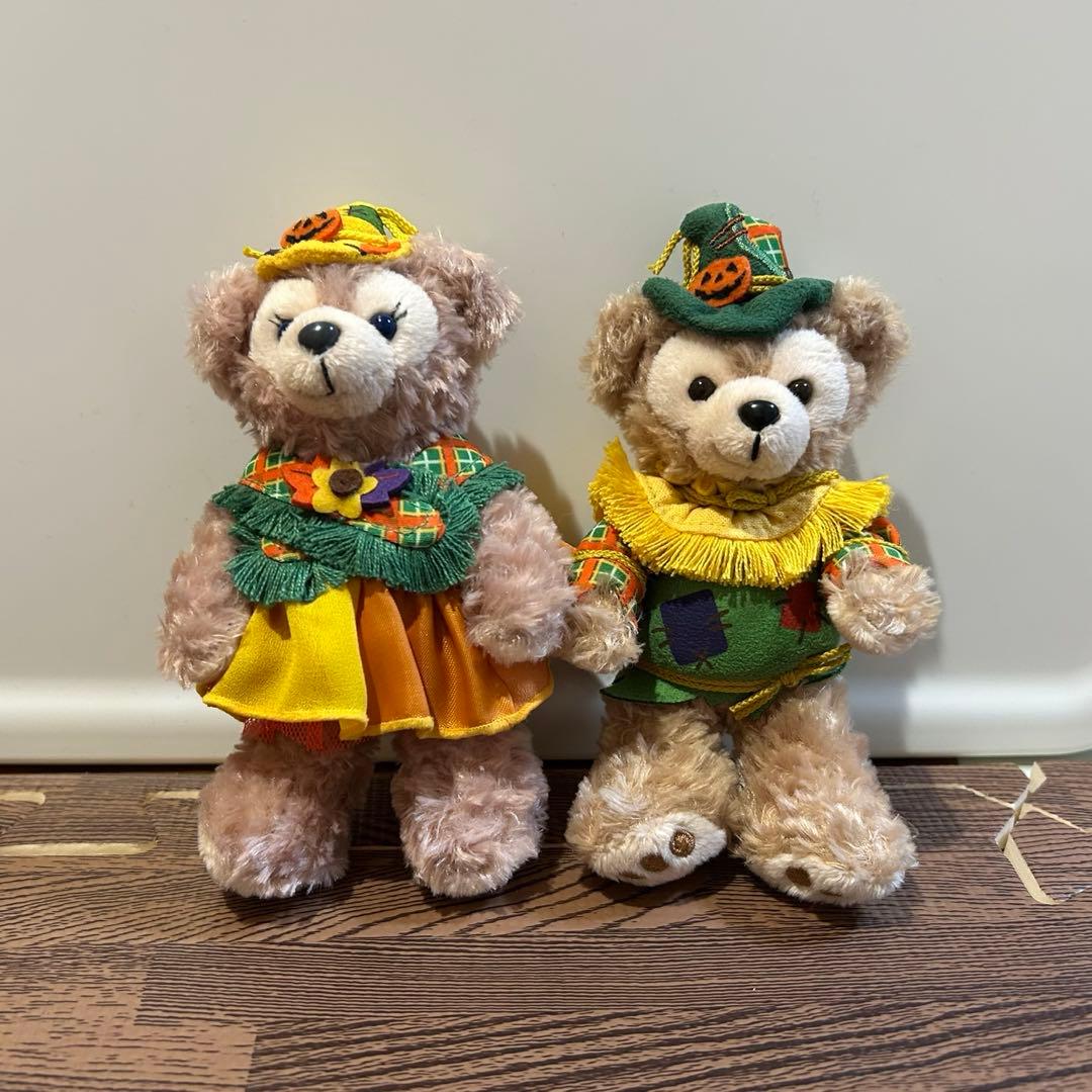 ダッフィー & シェリーメイ ハロウィンぬいぐるみセットぬいば