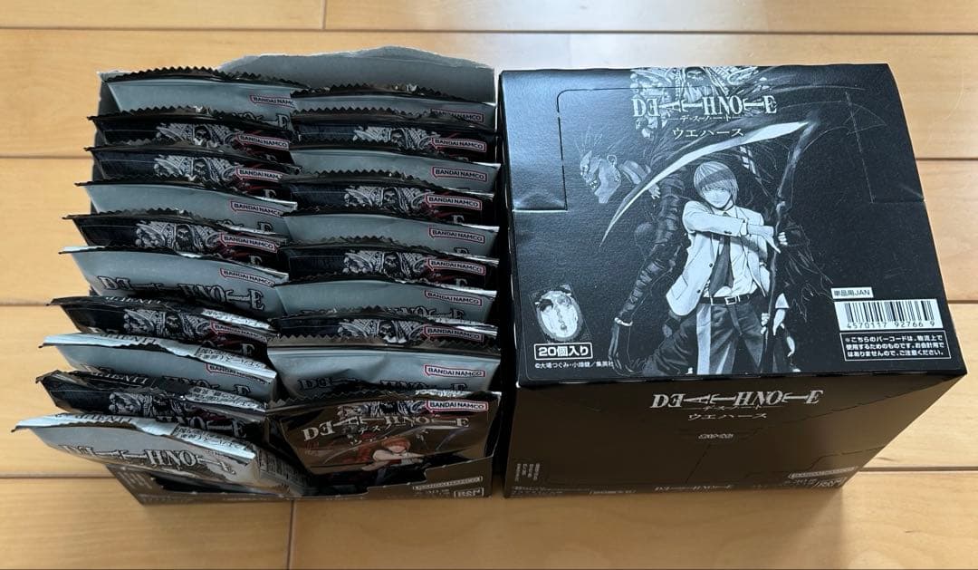 デスノート ウエハース 未開封 BOX 2箱 まとめ売り - メルカリ