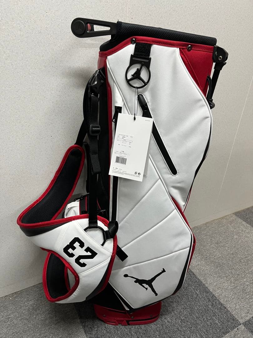 ジョーダン Jordan Fadeaway キャディバッグ レッド×ホワイト - メルカリ
