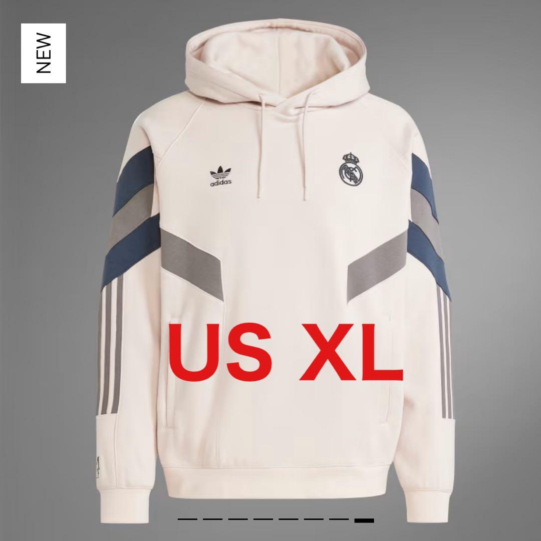 adidas レアル・マドリード パーカー US XL JP 4XL 24/25 - メルカリ