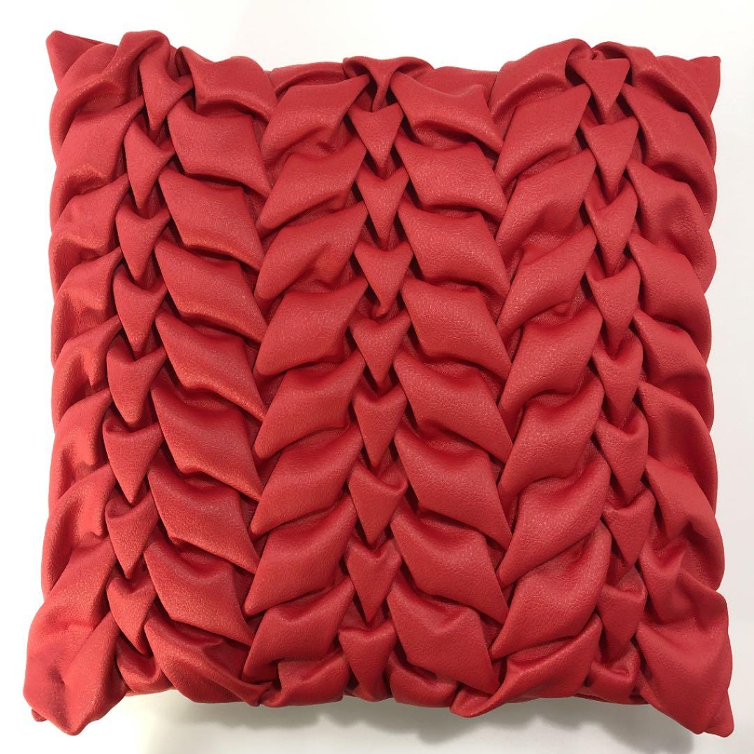 クッションカバー　【赤】 楽天市場】送料無料 日本製 全25色大判クッションカバー[スーパー