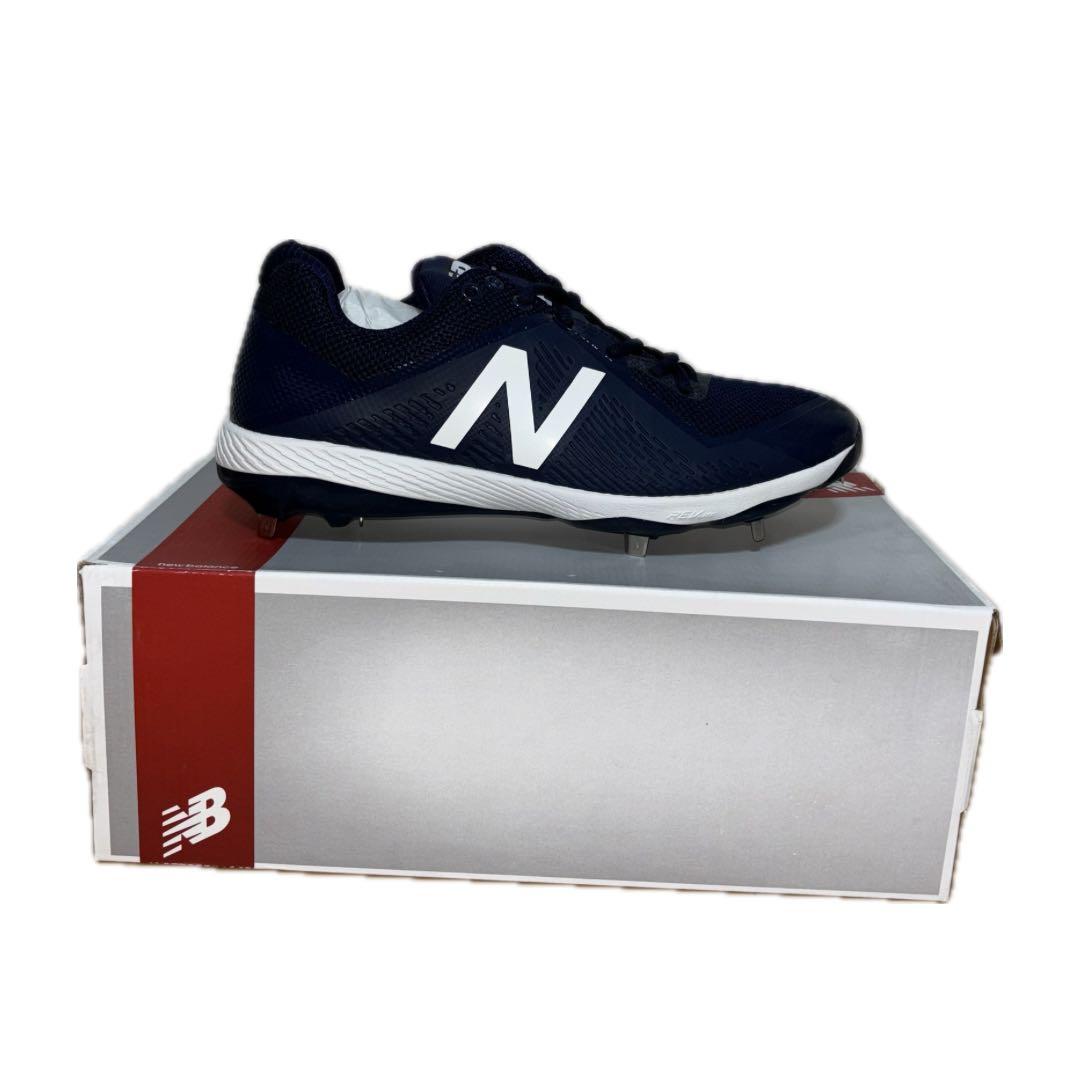 新品未使用 ニューバランス 野球 スパイク 30cm new balance 紺 - メルカリ