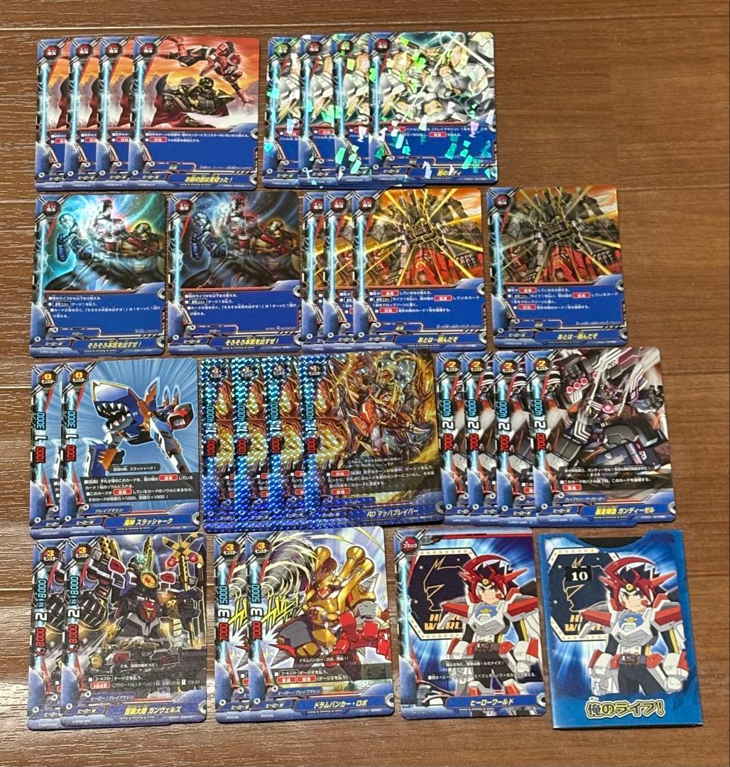 バディファイト ヒーローワールド まとめ売り 29枚 ＋ライフカウンター