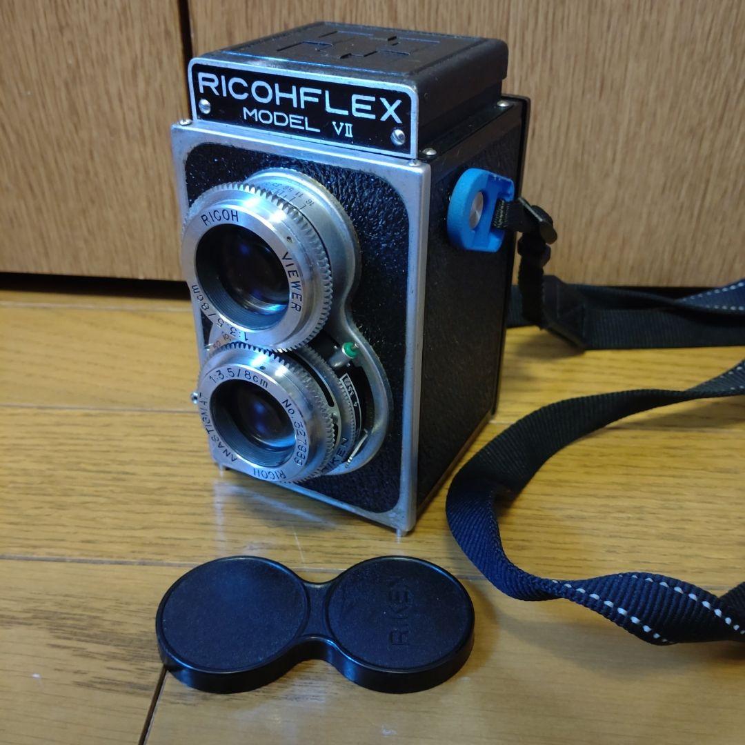 RICOHFLEX リコーフレックス VII 二眼レフカメラ 動作確認済み - メルカリ