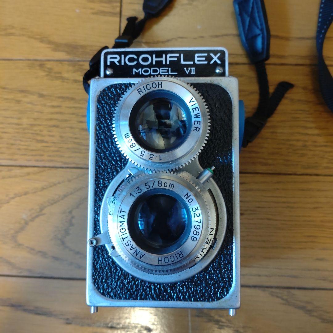 RICOHFLEX リコーフレックス VII 二眼レフカメラ 動作確認済み - メルカリ