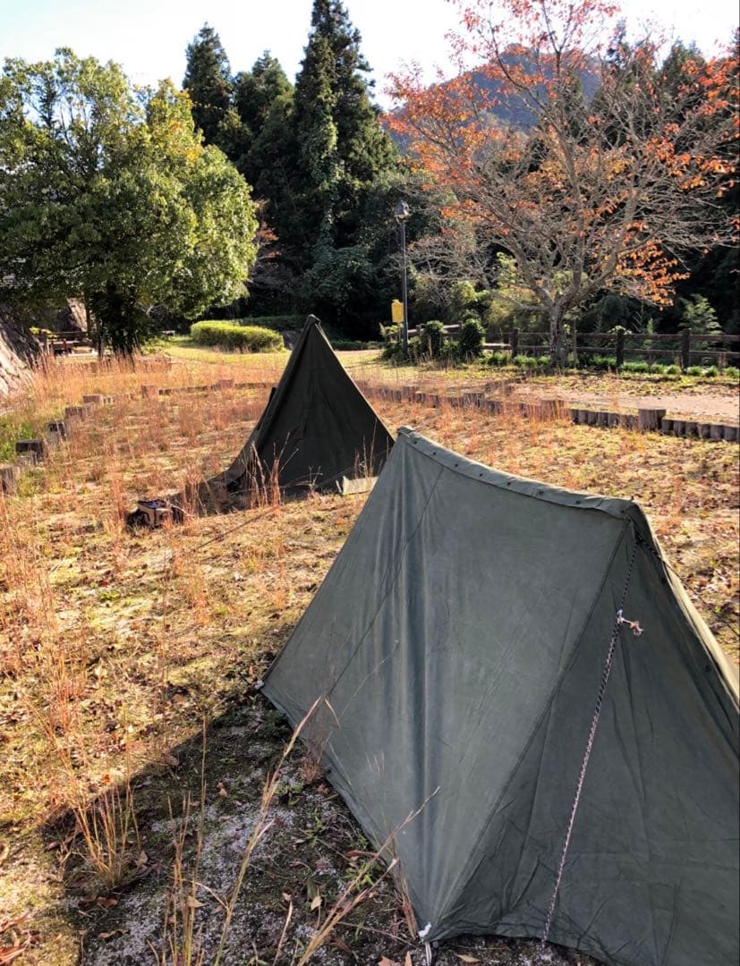 1974年製 US軍用ハップテント おまけ 袋付き - メルカリ