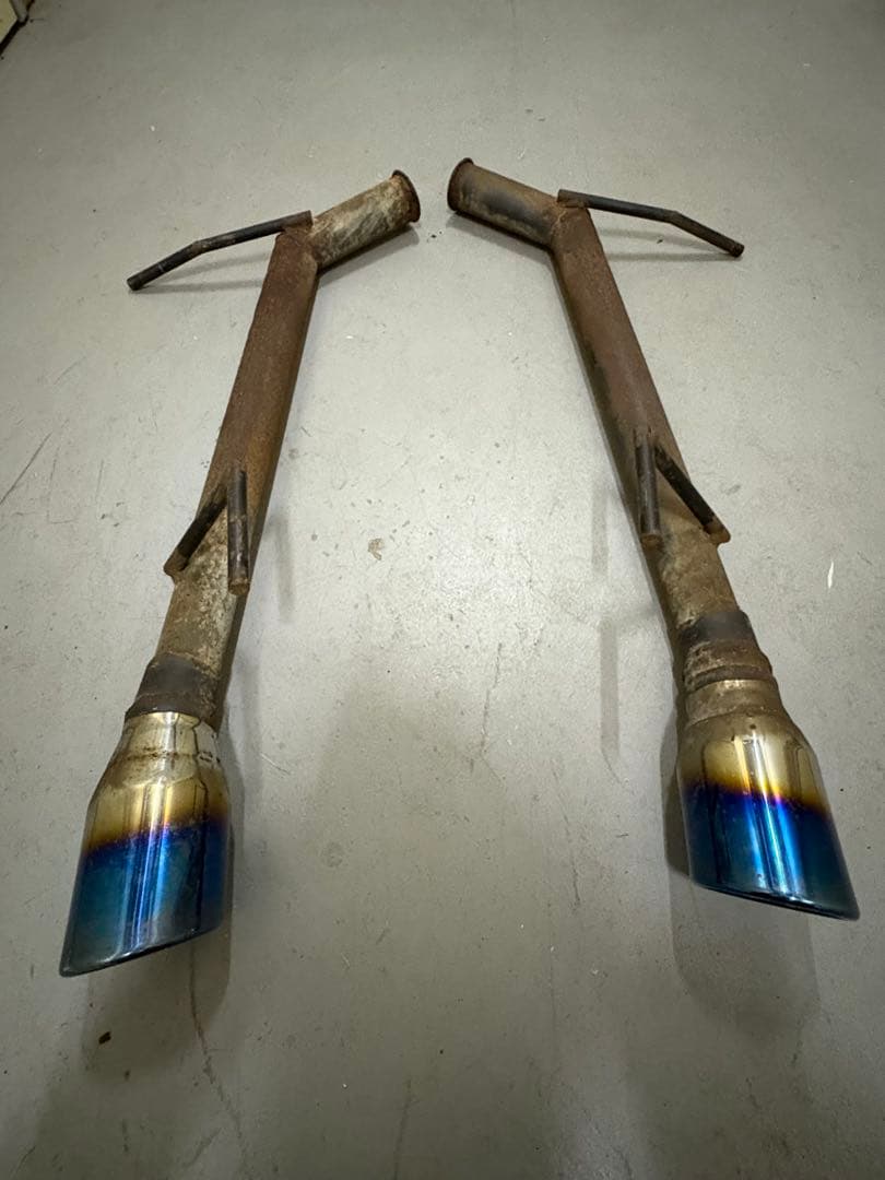 v36 スカイライン　ワンオフ　フルストレートマフラー V36 スカイラインセダン フロントパイプ 底上げ 競技用 ストレート