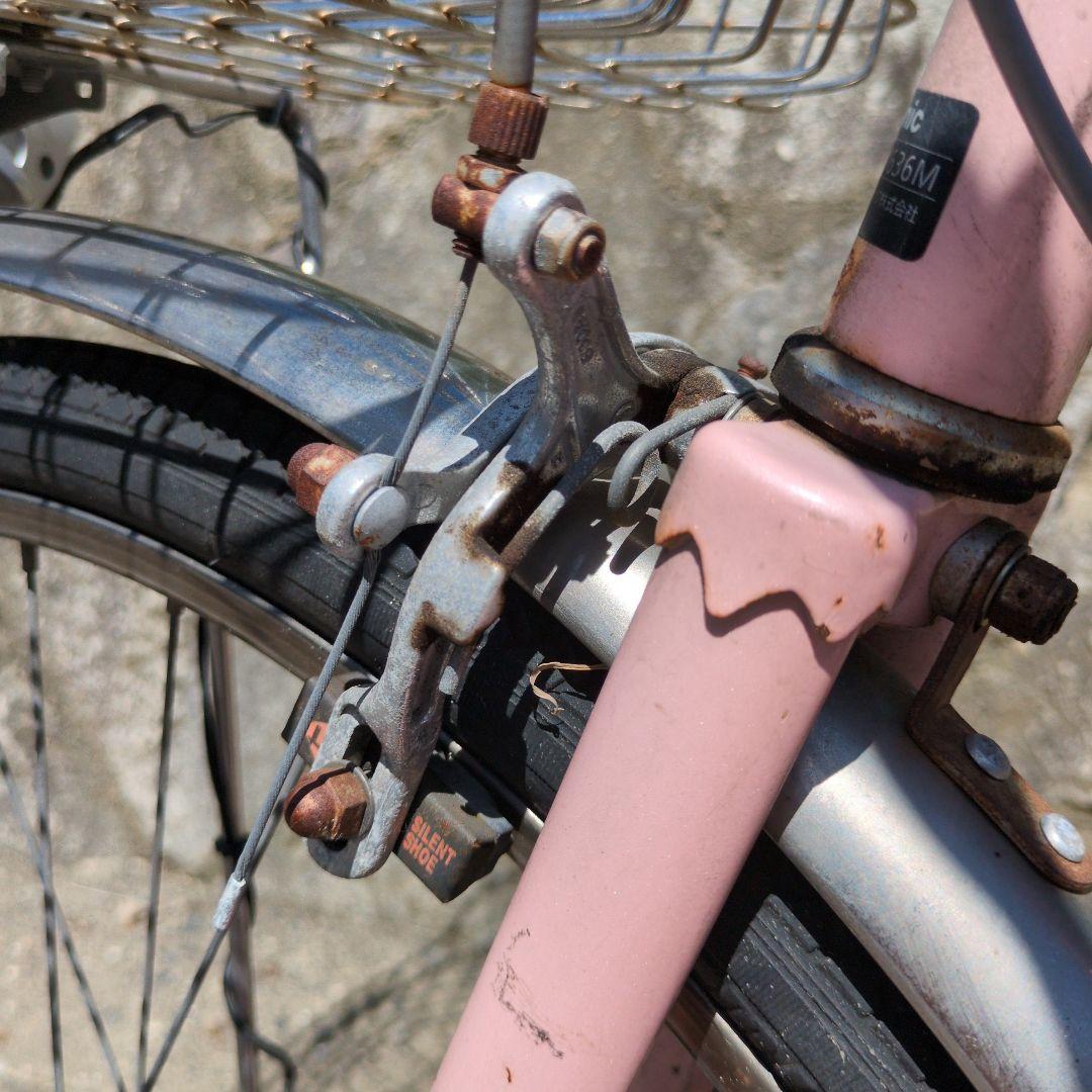 もう終了 パナソニック26インチ ママチャリ リヤキャリア25kg(クラス25