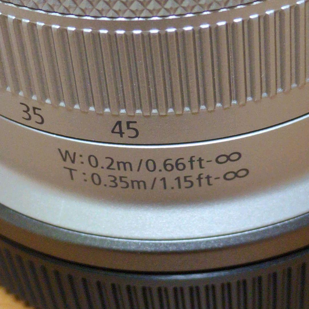 【未使用品】キャノンRF-S18-45mm F4.5-6.3 IS STM