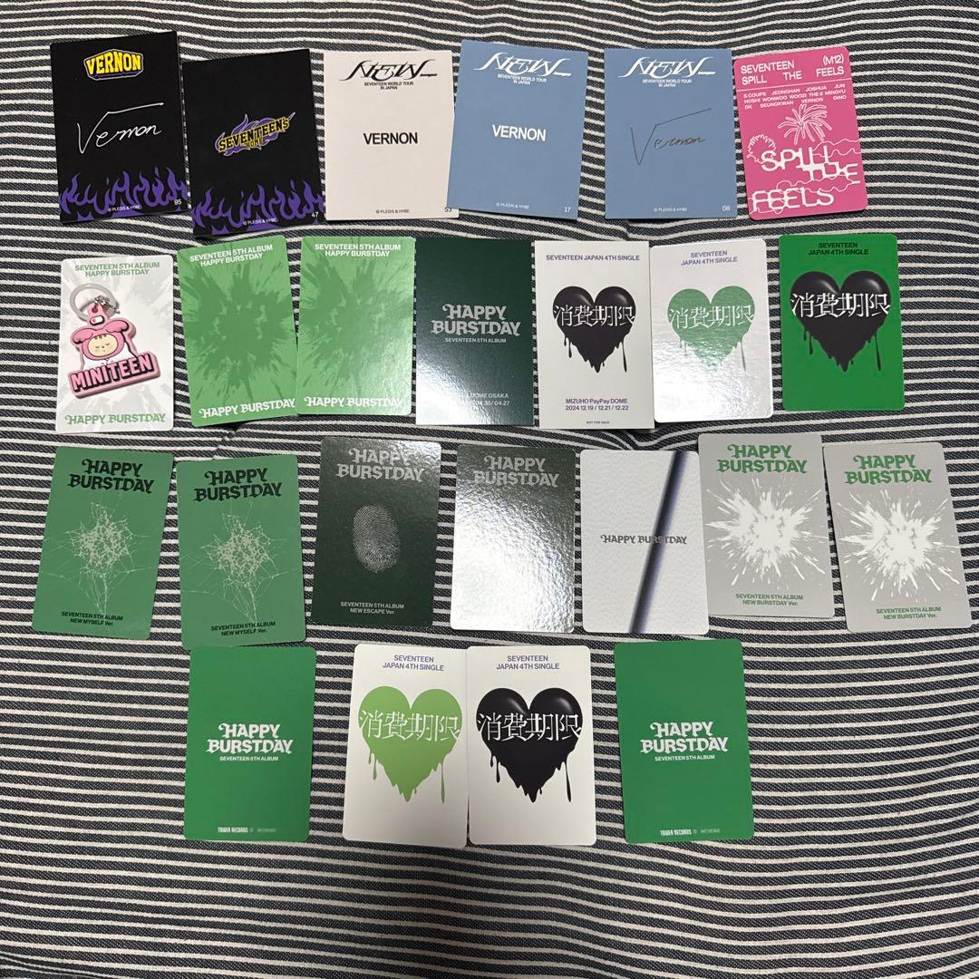 SEVENTEEN バーノン トレカ まとめ売り - メルカリ