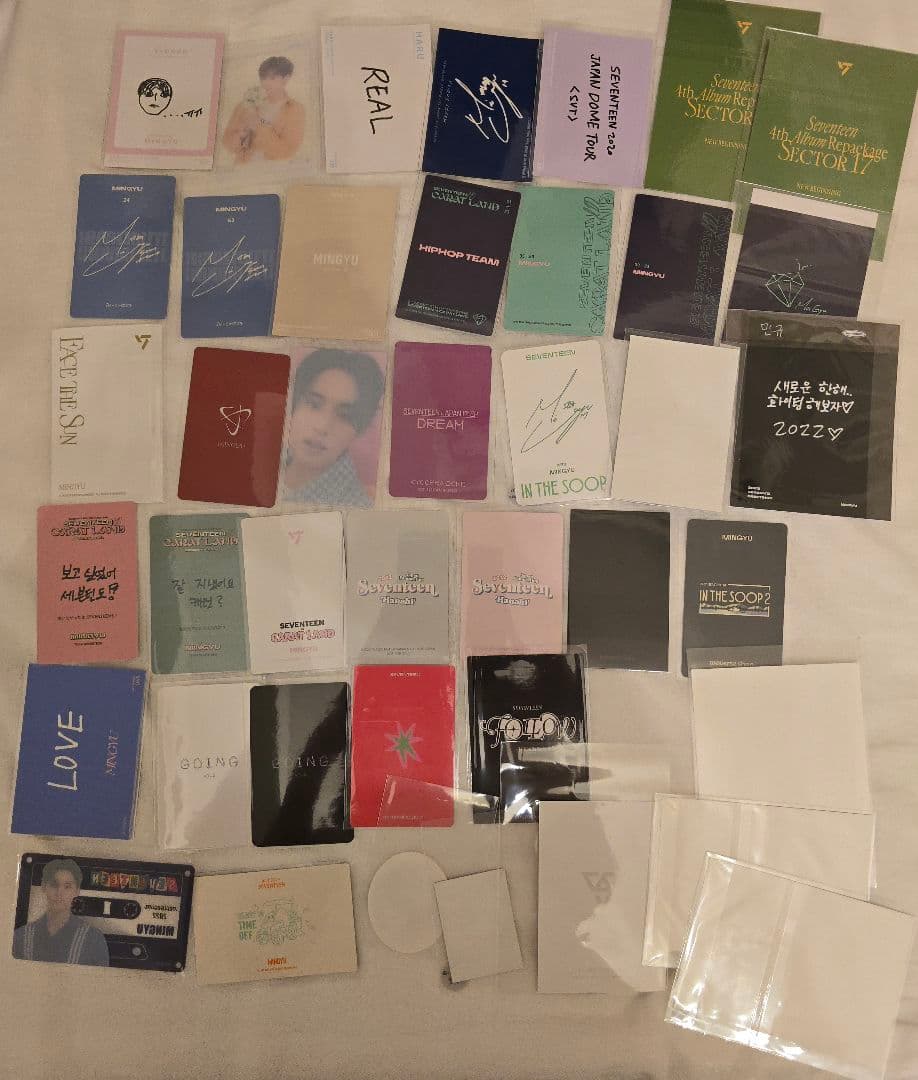 SEVENTEEN ミンギュ トレカセット 41枚 - メルカリ