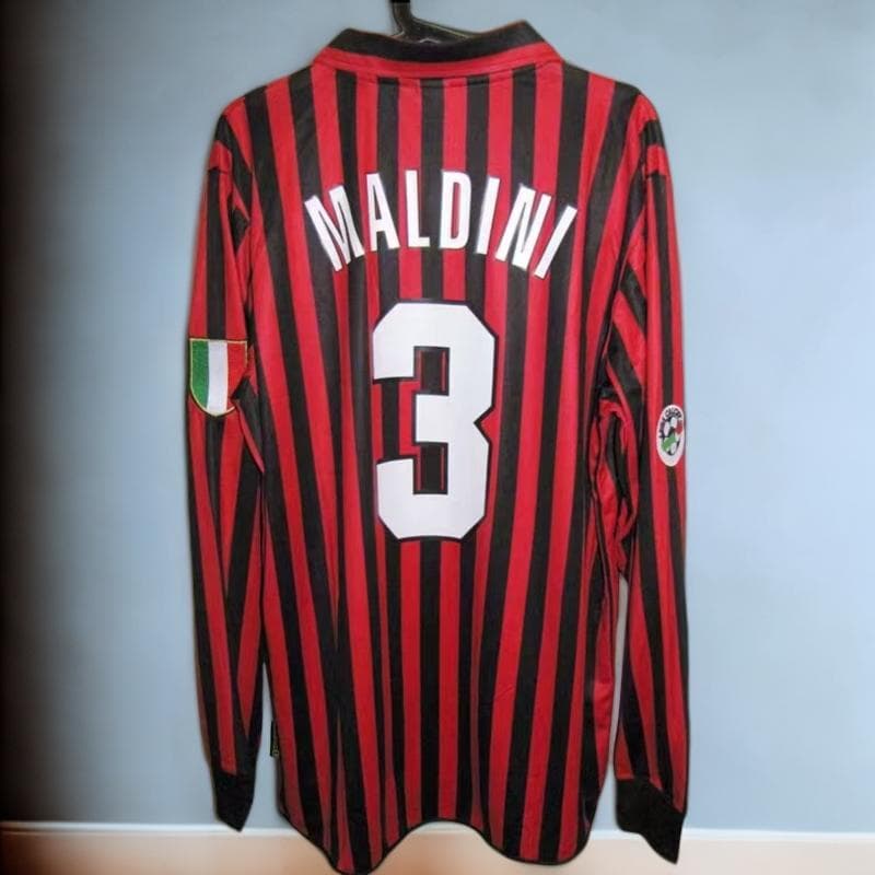 MALDINI 3番 長袖 シャツ ACミラン マルディーニの通販はau PAY