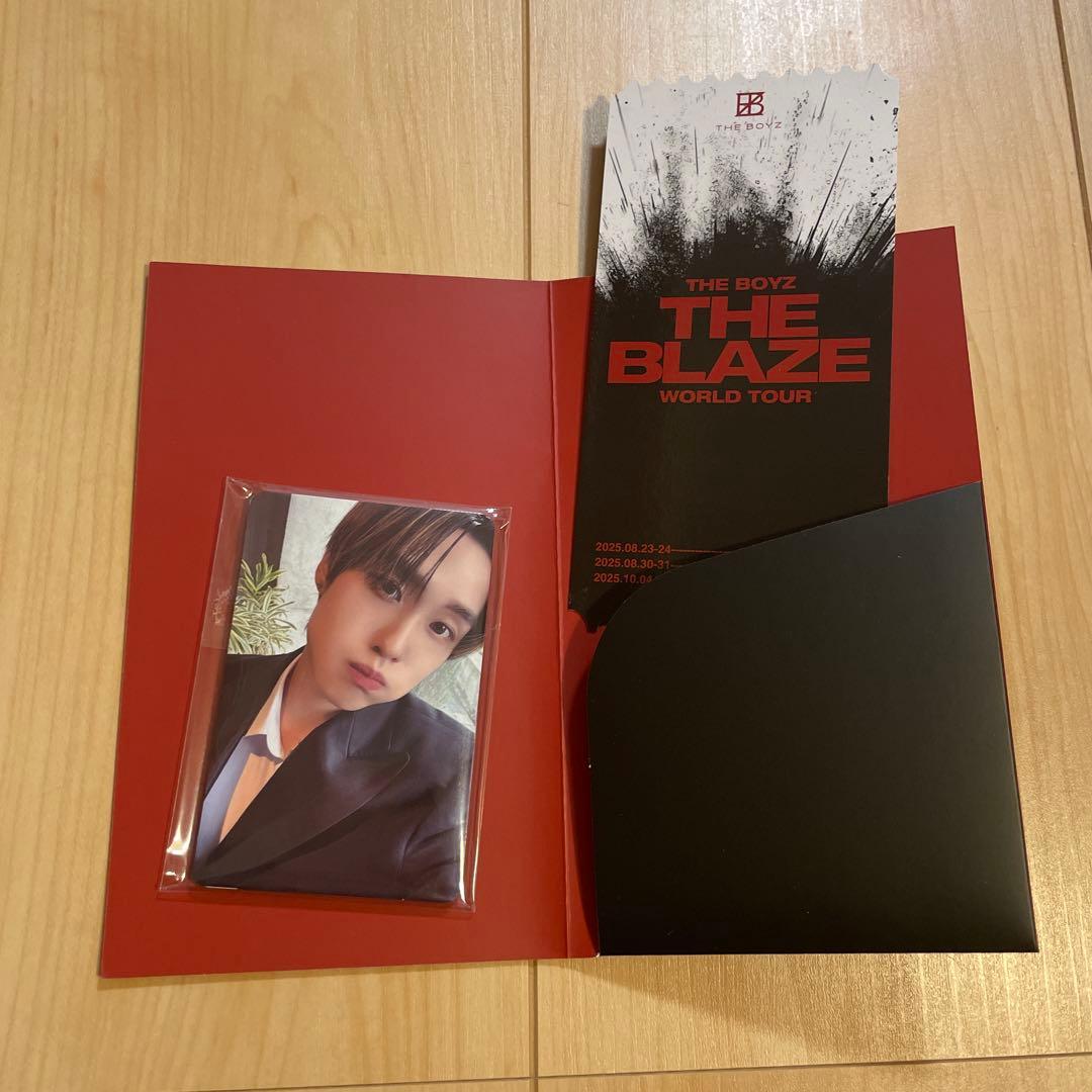 ドボイズ THE BLAZE S席 入場特典トレカセット＋限定ジュヨントレカ