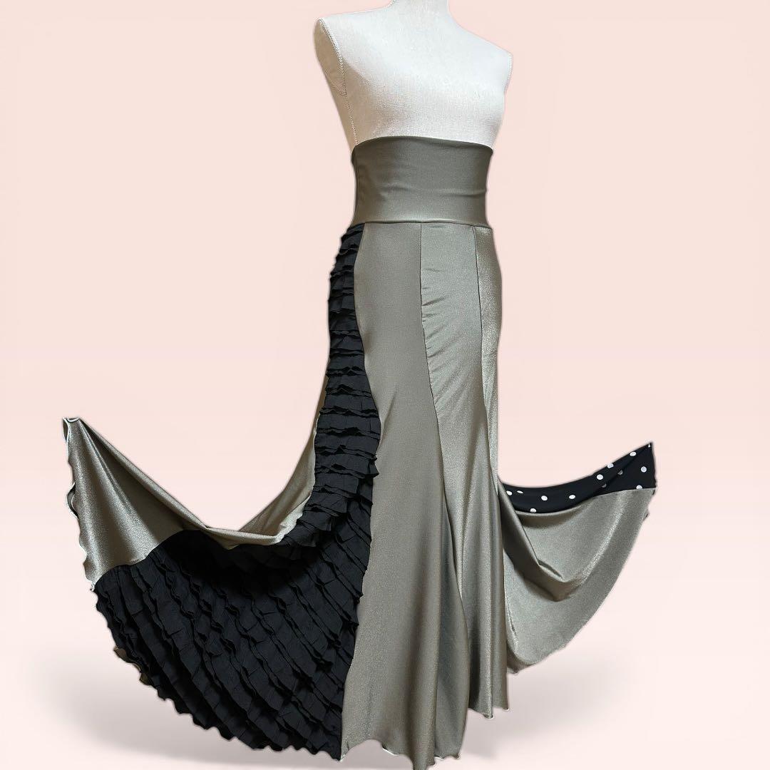 フラメンコ エスカルゴファルダ フリルリボンデザイン - メルカリ