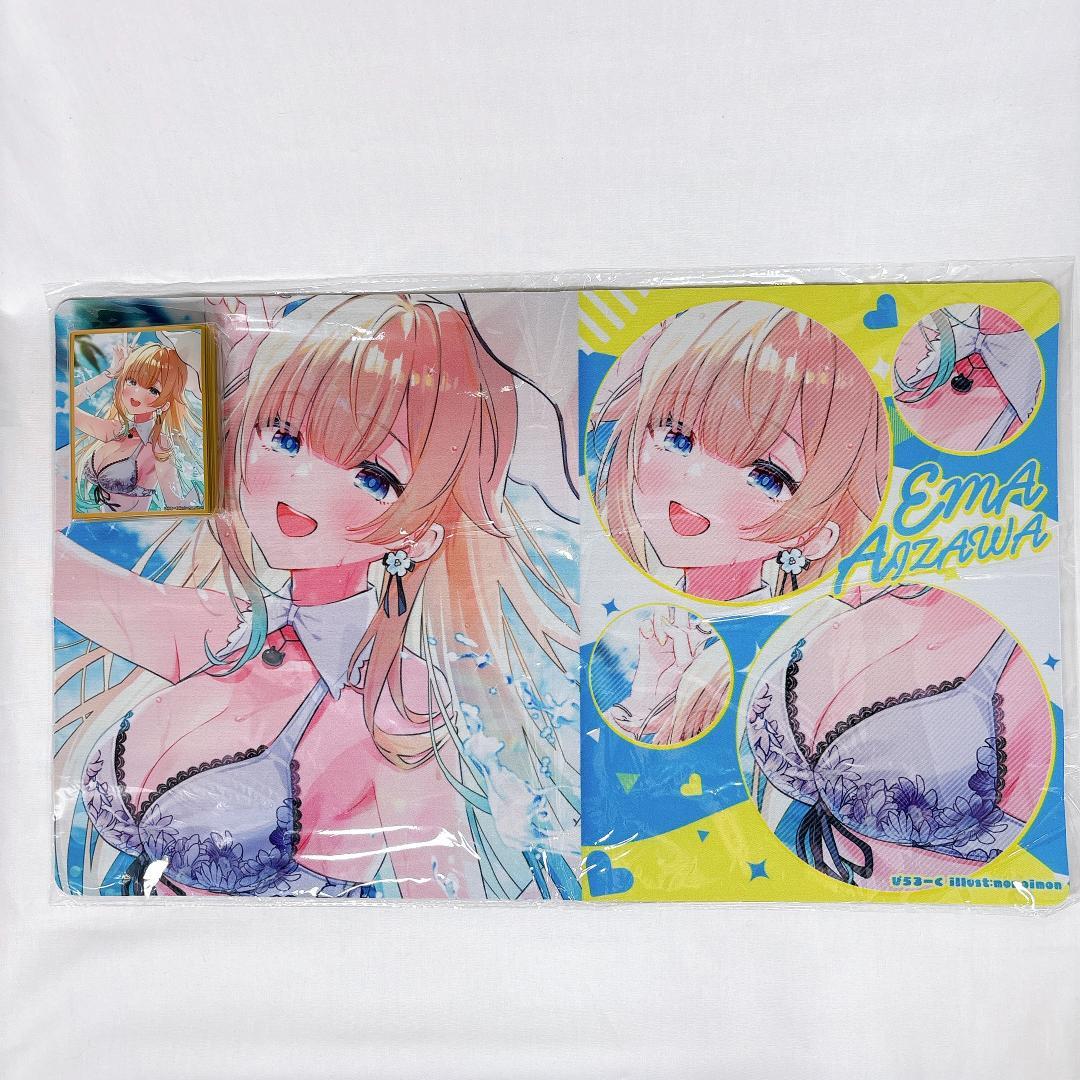 ぶいすぽっ！ 藍沢エマ 水着 スリーブ プレイマット セット 【pir