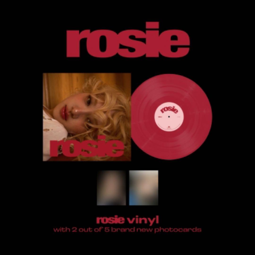 ROSE / rosie Red Vinyl 【新品未開封】限定フォトカード付属 RedVinylWithPolaroids.png?v=