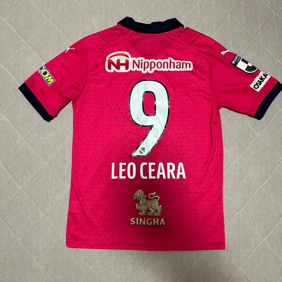 レオセアラ選手　直筆サイン入りユニフォーム 美品】 鹿島アントラーズ レオセアラ サイン入 2025年新品未使用