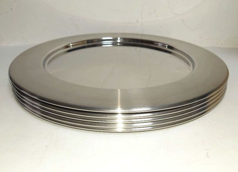 【5枚】イッタラ  ステンレス プレート 北欧 キャンドルプレート 5枚】イッタラ ステンレス プレート 北欧 キャンドルプレート 5枚