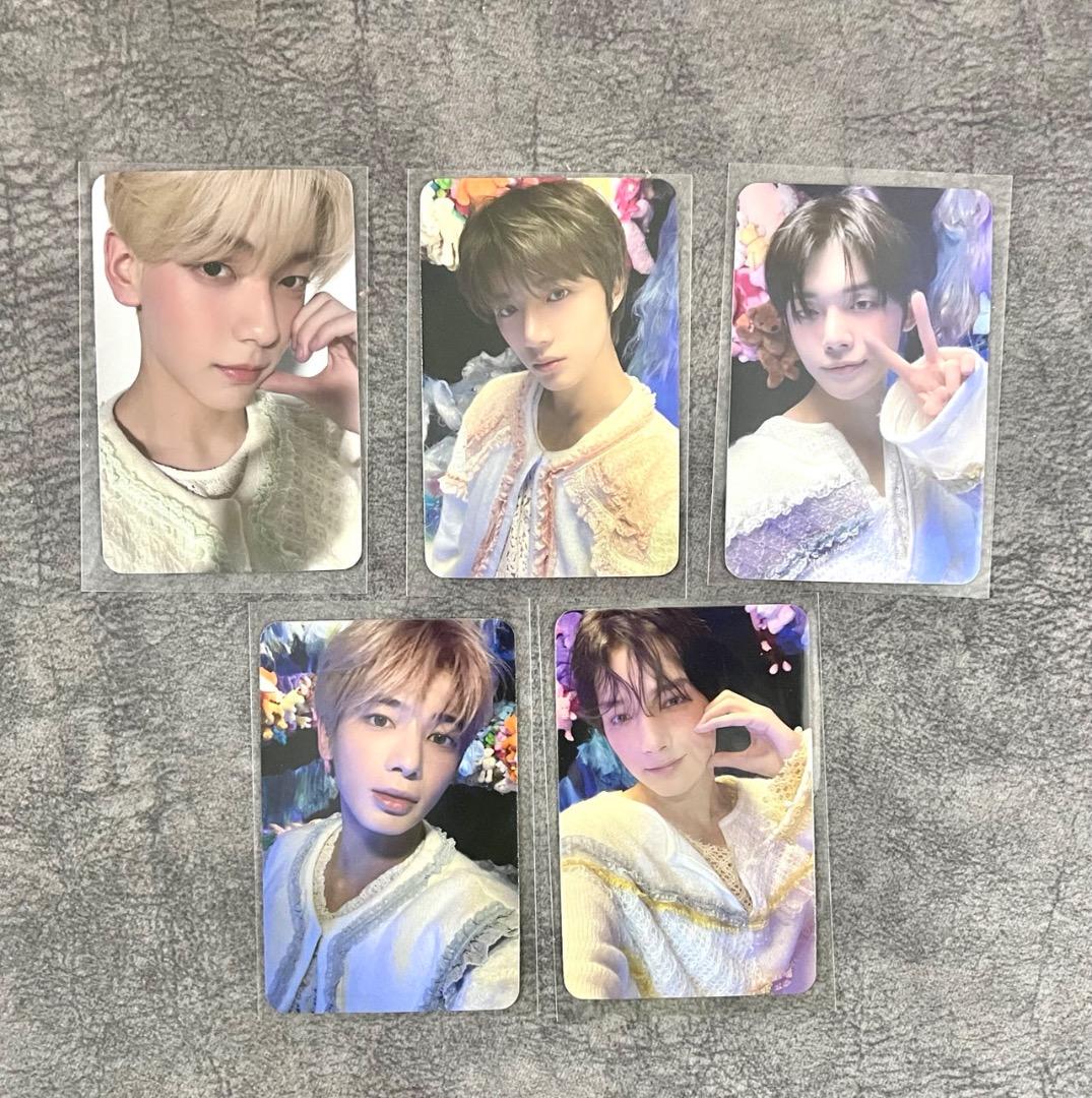 txt temptation namil 中国中華特典トレカセット5枚 ヨントン