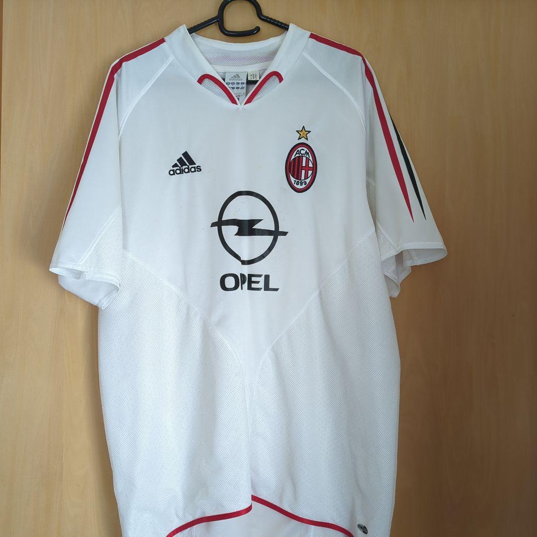adidas ACミラン 04/05 ユニフォーム アウェイ 半袖 - メルカリ