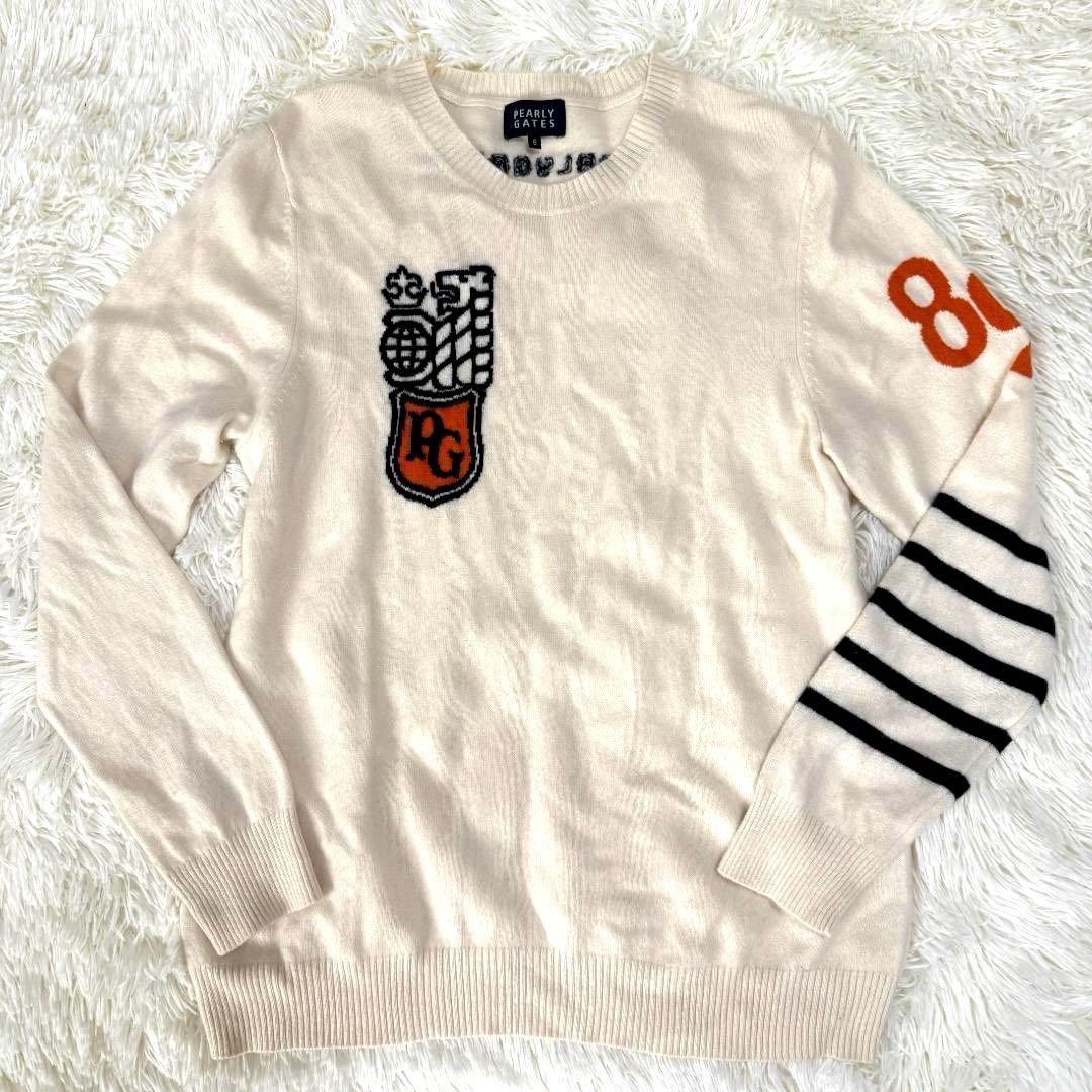 PEARLY GATES パーリーゲイツ カシミヤ100％ニット サイズ6 PEARLY GATES パーリーゲイツ カシミヤ100％ニット サイズ6 - メルカリ