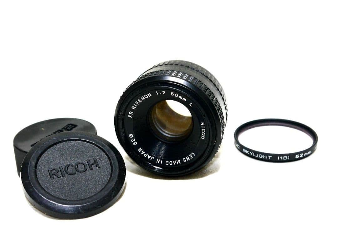 RICOH XR RIKENON 50mm F2 L 富岡光学 和製ズミクロン - メルカリ