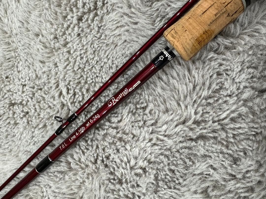 美品　名竿　fishman beams 7.0L フィッシュマン　ビームス