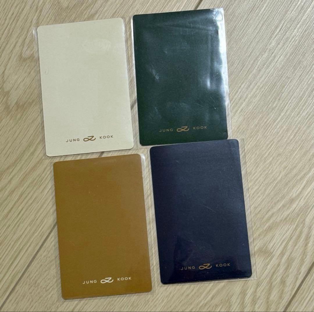 BTS ジョングク グク GOLDEN トレカ 4枚 セット - メルカリ