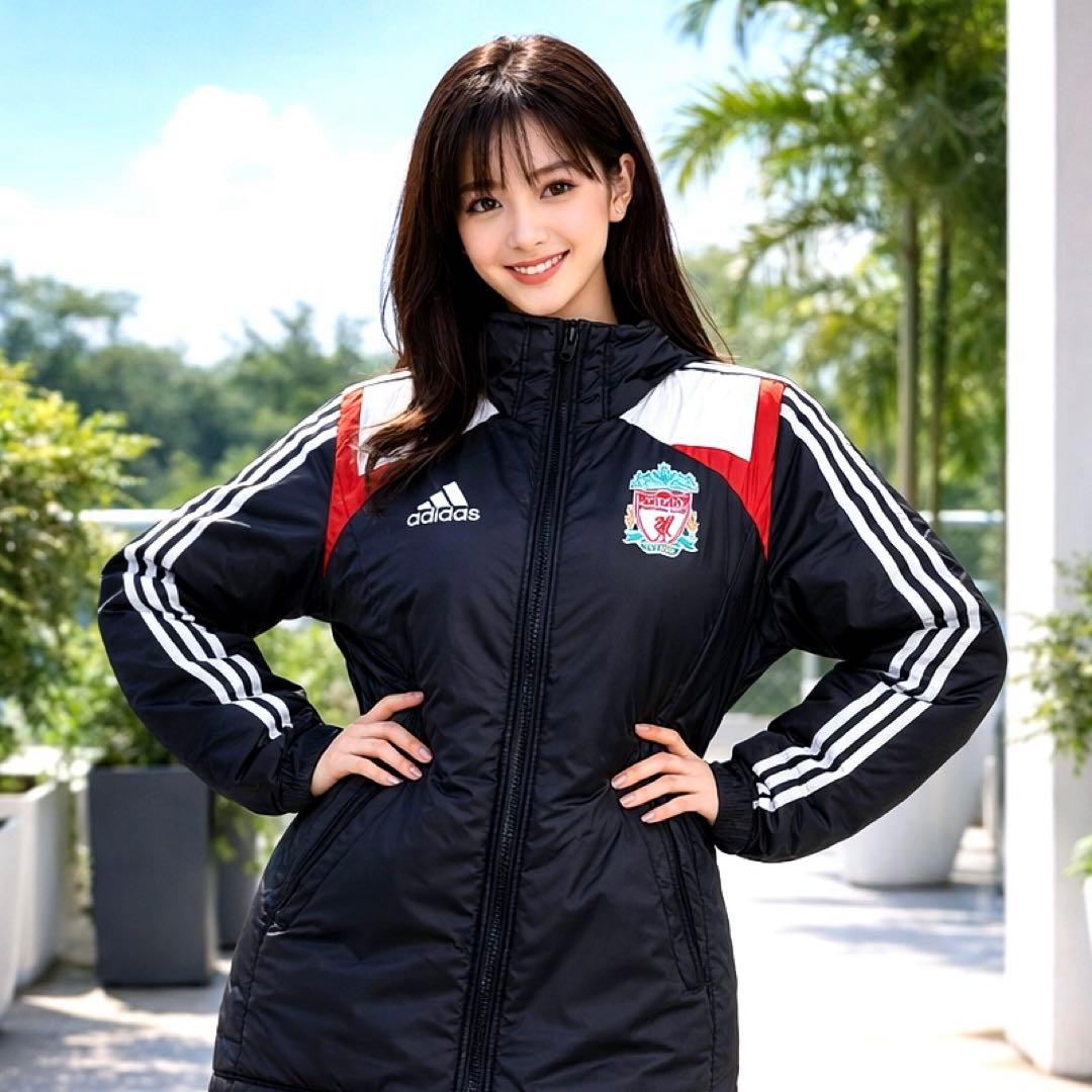 adidas リバプールFC 07/08 プレゼンテーション ベンチコート L - メルカリ