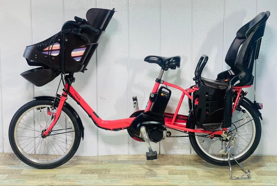 3093パナソニック12アンペア 3人乗り対応子供乗せ 電動アシスト自転車