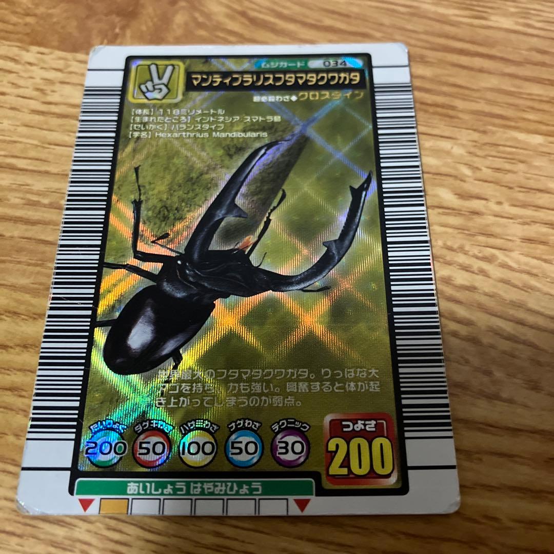 値下げ可 ムシキング マンディブラリスフタマタクワガタ 2003 - メルカリ